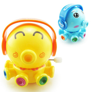 Baby Funny Kids Toys Spring Clockwork Toy Mini Pull Back Jumping Frog/Dog/Lion Wind Up Toys for Children Boys