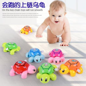 Baby Funny Kids Toys Spring Clockwork Toy Mini Pull Back Jumping Frog/Dog/Lion Wind Up Toys for Children Boys