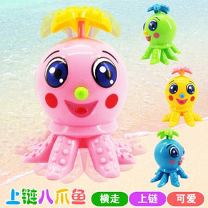 Baby Funny Kids Toys Spring Clockwork Toy Mini Pull Back Jumping Frog/Dog/Lion Wind Up Toys for Children Boys